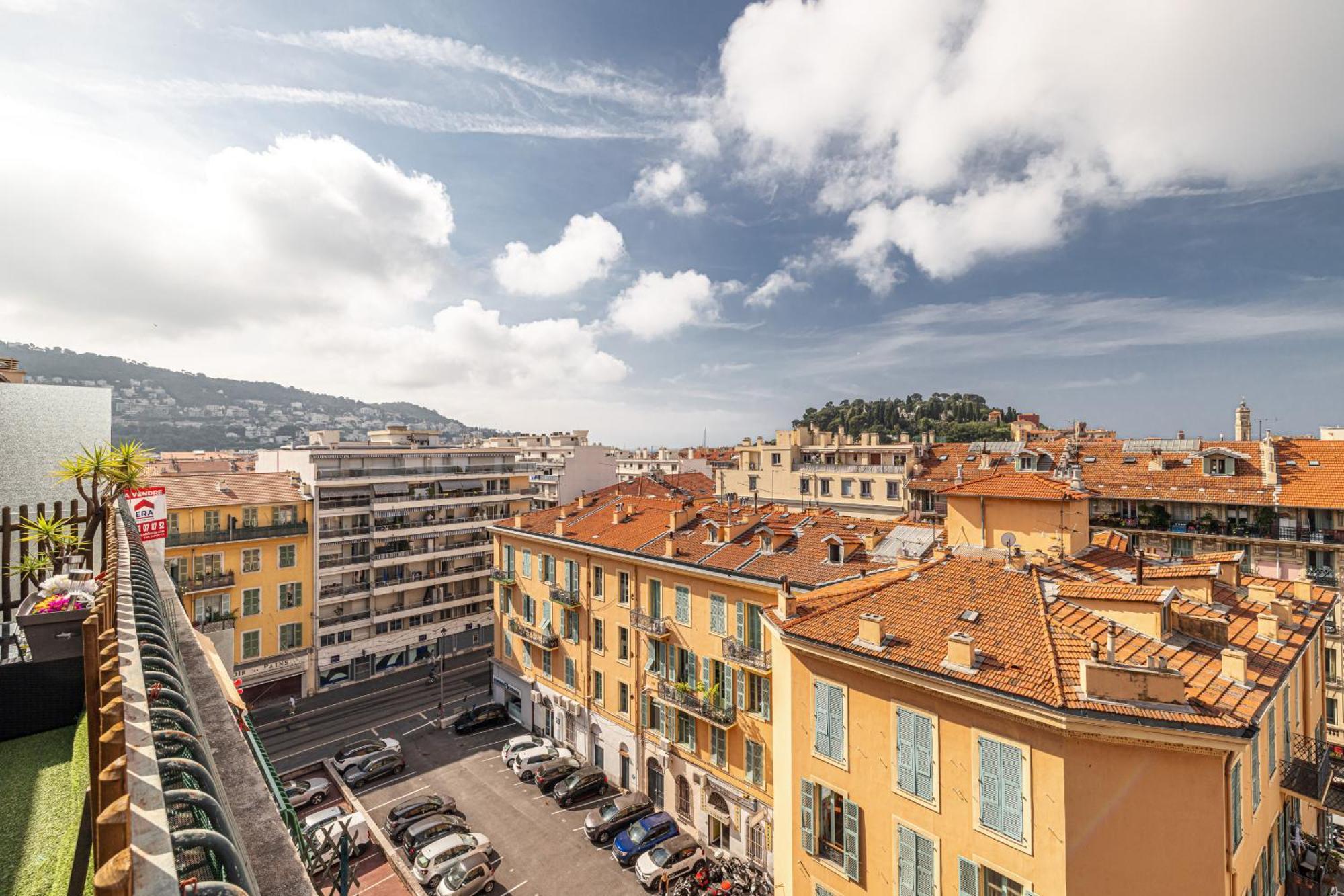Open Sky Terrace Lage 1 Bdr & Parking Appartement Nice
