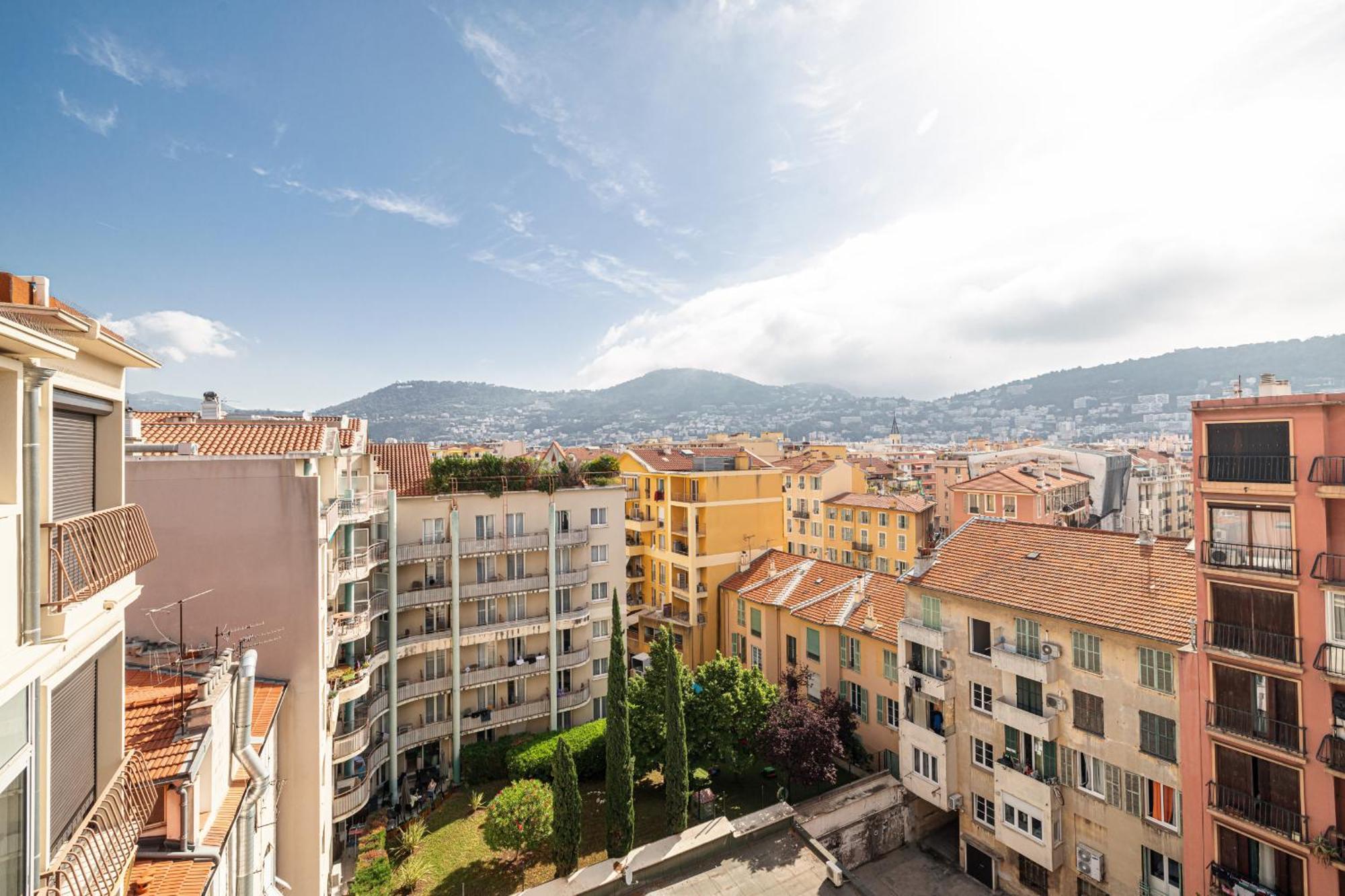 Appartement Open Sky Terrace Lage 1 Bdr & Parking Nice
