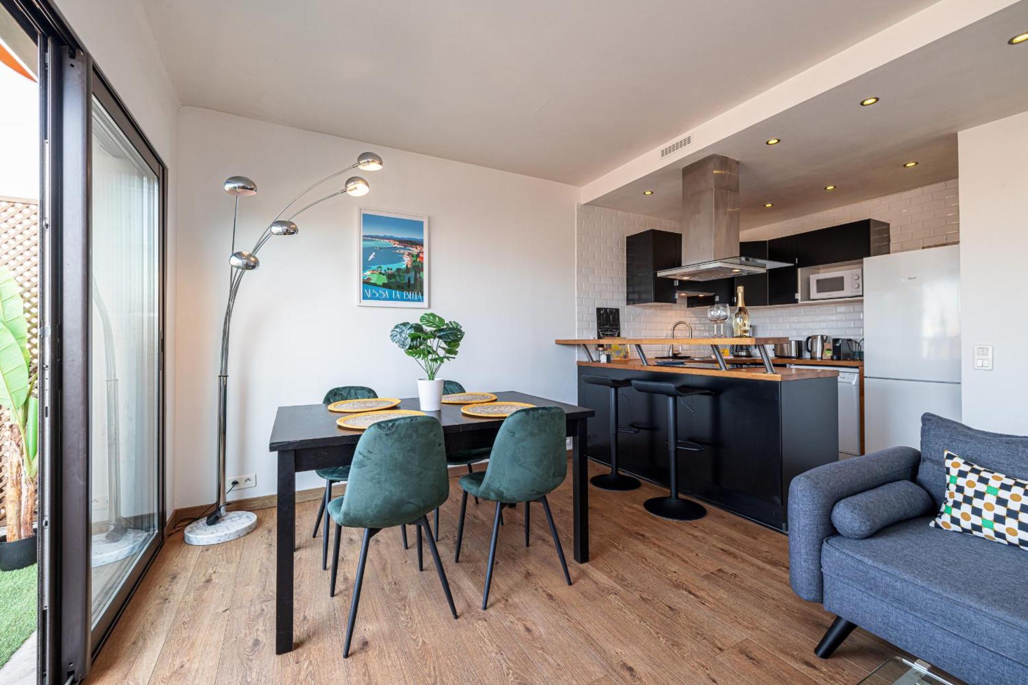 Open Sky Terrace Lage 1 Bdr & Parking Nizza