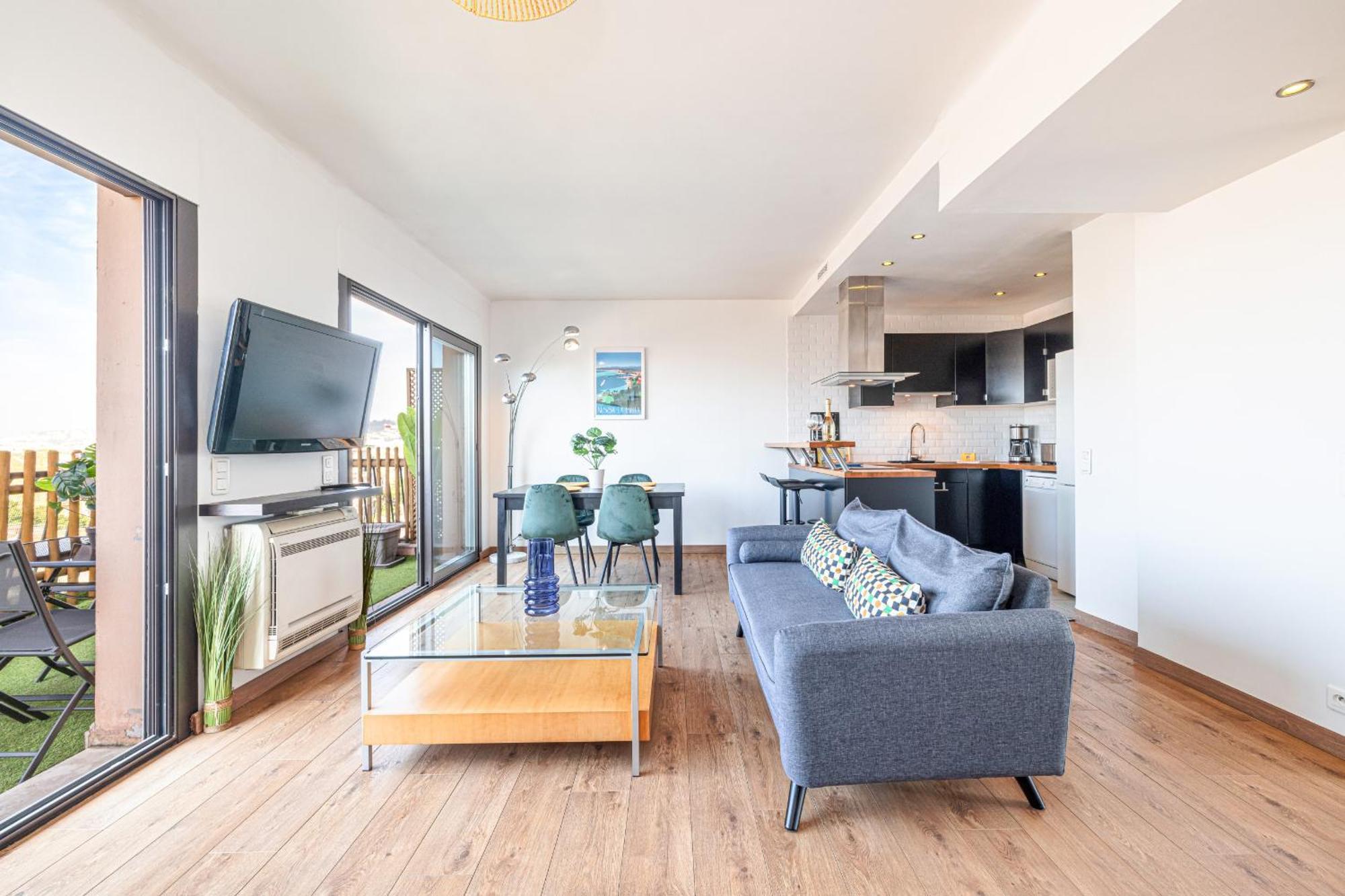 Open Sky Terrace Lage 1 Bdr & Parking Appartement